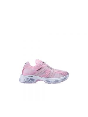 Sneakersy z siateczką Balenciaga różowe