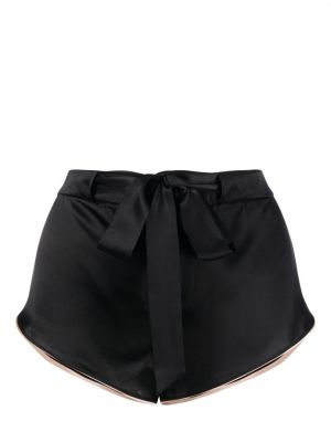 Svilene kratke hlače Kiki De Montparnasse črna