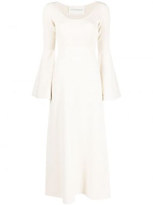 Dzianinowa sukienka By Malene Birger biała