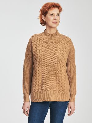 Pletený sveter Gap oranžová