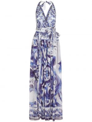 Μάξι φόρεμα με σχέδιο Dolce & Gabbana
