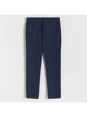 Slim fit chinos Reserved modré