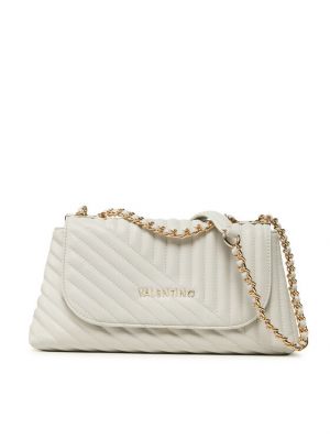 Pisemska torbica Valentino bela