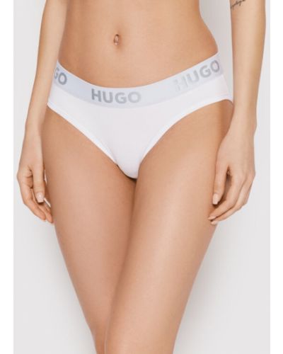 Pantaloni culotte Hugo bianco