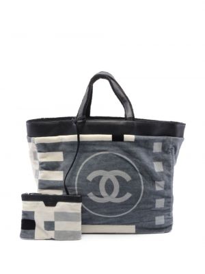 Obojstranná nákupná taška Chanel Pre-owned