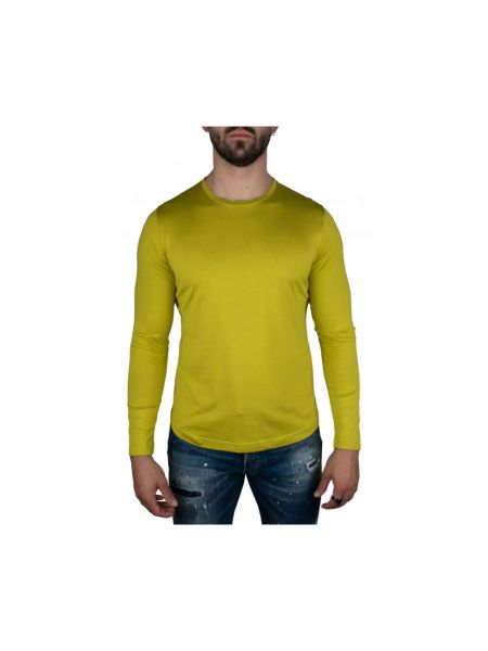Camiseta de seda de algodón Loro Piana verde