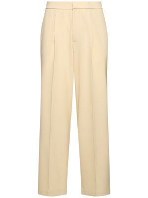 Pantalones de lana Bonsai beige