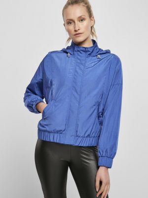 Najlonska jakna oversized Uc Ladies plava