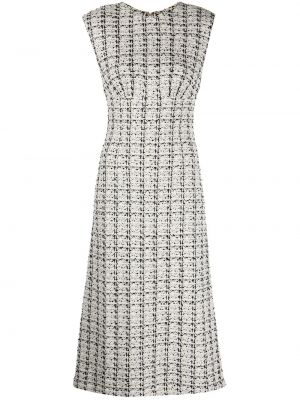 Tweed dress St. John hvit