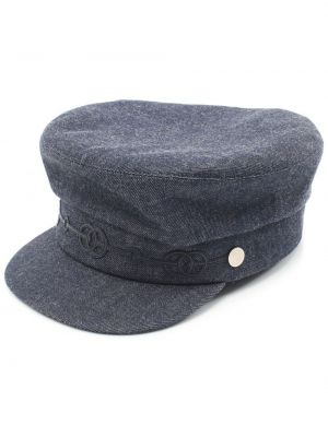 Chapeau Hermès bleu