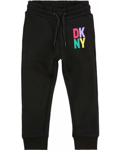 DKNY Pantaloni  galben / mov deschis / roz / negru
