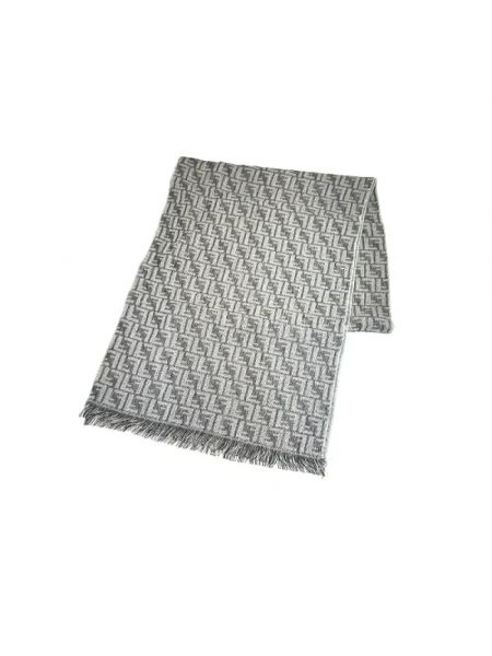 Bufanda de lana Fendi Vintage gris