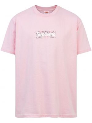 Тениска Supreme розово