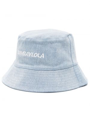 Haftowany kapelusz Bimba Y Lola niebieski