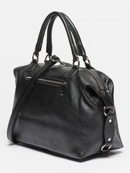 Кожаная сумка Antonia Moretti черная