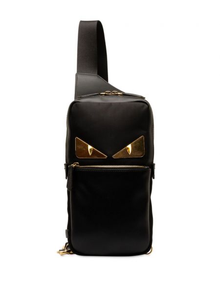 Чанта през рамо Fendi Pre-owned черно