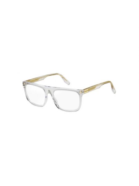 Okulary z kryształkami Marc Jacobs białe