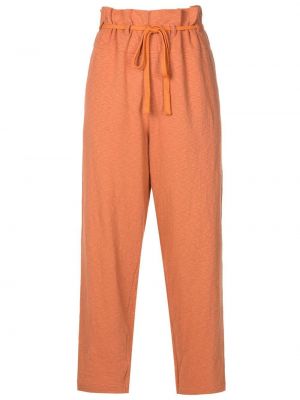 Pantaloni a vita alta Osklen arancione