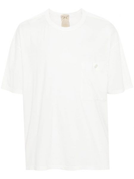 Тениска с джобове Ten C бяло