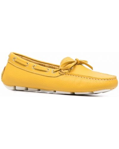 Loafers z kokardką Dee Ocleppo żółte