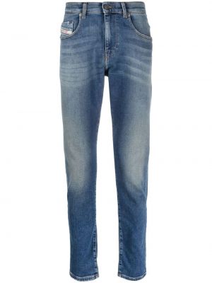 Slim fit skinny fit-jeans Diesel blå