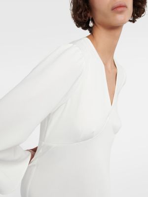 Μάξι φόρεμα με φτερά Rixo λευκό