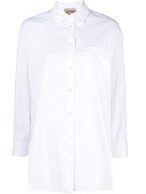 Košile s kapsami Semicouture bílá