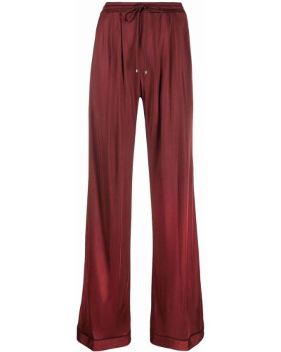 Pantalones con cordones bootcut Missoni rojo