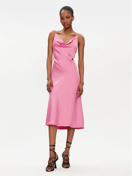 Коктейльное платье Norma Kamali розовое