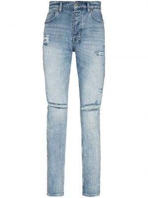 Rippet stretch jeans Ksubi blå