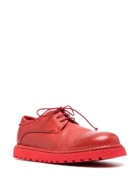 Zapatos derby con cordones Marsèll rojo