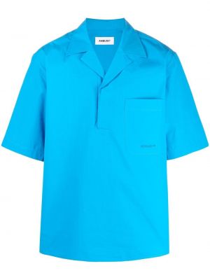 Риза с копчета Ambush синьо