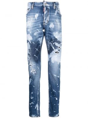 Jeans med normal passform Dsquared2 blå