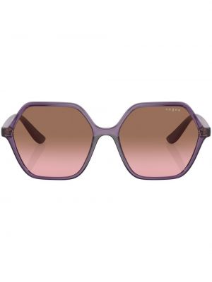 Lunettes de soleil à motif géométrique Vogue Eyewear violet