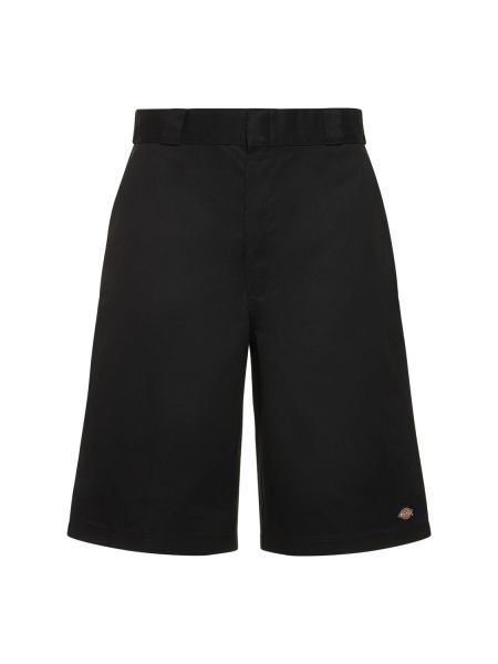 Pantalones cortos de algodón Dickies negro