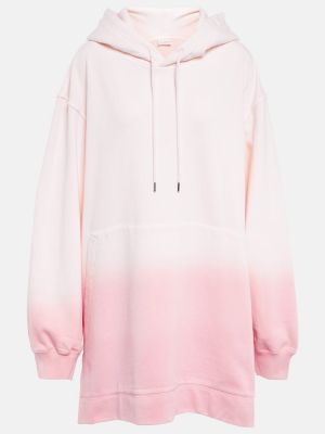 Langes sweatshirt aus baumwoll Dries Van Noten pink