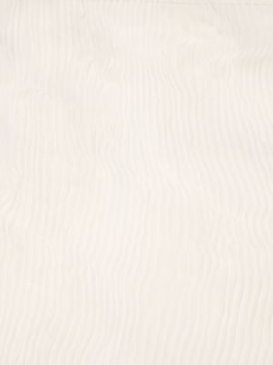 Top szyfonowy z dżerseju plisowany Issey Miyake biały