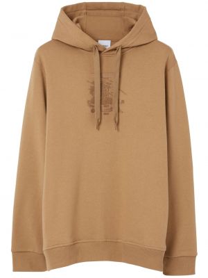 Hoodie Burberry brun