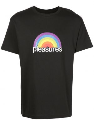 Camiseta Pleasures negro
