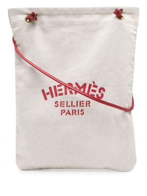 Bolsa de hombro Hermès dorado