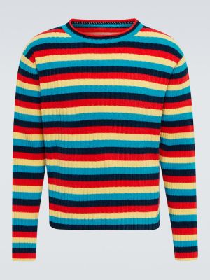 Вълнен пуловер на райета Wales Bonner