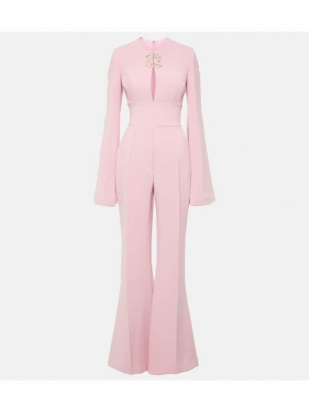 Ολόσωμη φόρμα Elie Saab ροζ