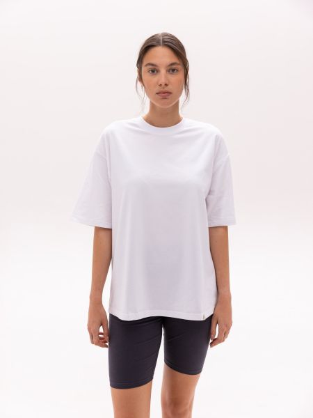 Бавовняна футболка Roza біла