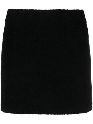 Mini spódniczka wełniana Tagliatore czarna