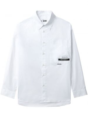Bombažna srajca Izzue bela