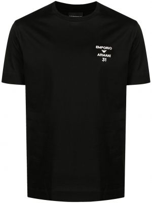 T-shirt Emporio Armani svart