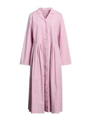 Vestido midi de algodón Odeeh rosa