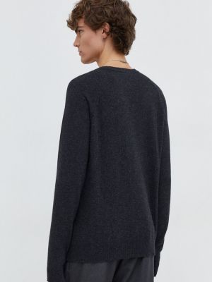 Gyapjú pulóver American Vintage szürke