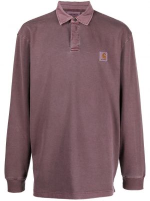 Poloskjorte Carhartt Wip lilla