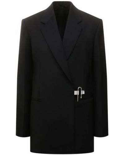Шерстяной пиджак Givenchy, черный